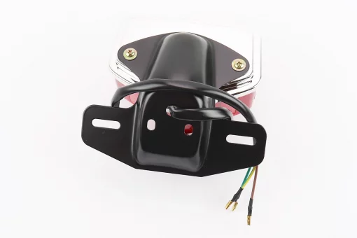 Ліхтар задній ALPHA, чорна ніжка під два болти (якісний), тип 1, FIX-318809