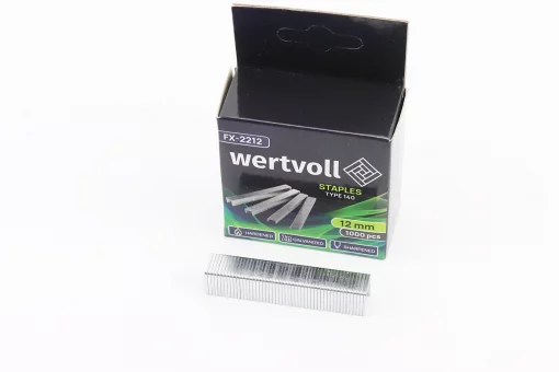 Скобы закаленные 12мм/10,6x1,25мм, R140, к-кт 1000шт FX-2212, FIX-703251