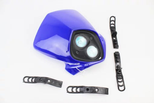 Пластик - обтекатель + фара, СИНИЙ, тип 6, FIX-327165