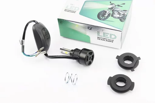 Лампа фары диодная LED-3 SUPER универсальная (к-кт разных креплений), с стабилизатором, тип1, FIX-354511