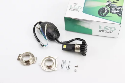 Лампа фари діодний LED-3 SUPER універсальна (к-кт різних кріплень), з стабілізатором, тип2, FIX-354512