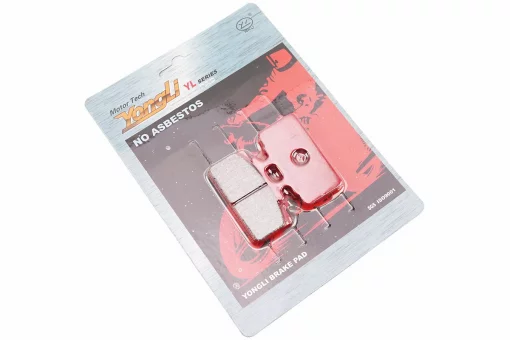 Гальмівні колодки (дискові) Honda LEAD SS/RS 125/250; SYM-MIO50-100; SYM-DD50CITY; KYMCO-SP90YUP к-кт червоні, FIX-354544