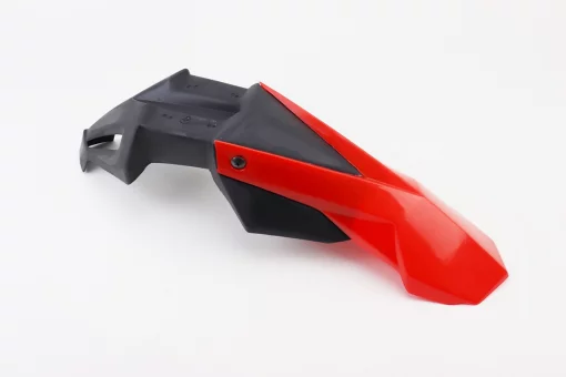 Пластик - крыло переднее 125-140cc, ЧЕРНЫЙ-ОРАНЖЕВЫЙ, FIX-327176