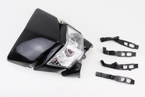 Пластик - обтекатель + фара, ЧЕРНЫЙ, тип 7, FIX-327178