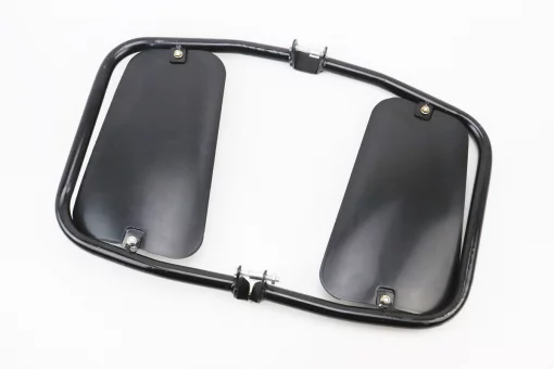 Дуга защитная с защитой колен "ЧЕРНАЯ" к-кт (присутствуют мелкие царапины краски), FIX-340185