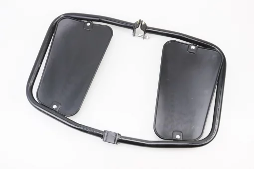 Дуга защитная с защитой колен "ЧЕРНАЯ" к-кт (присутствуют мелкие царапины краски), FIX-340185