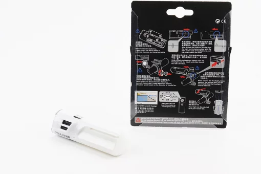 Фонарь передний 5 диодов, белый RPL-2225-5 (без батареек), FIX-409371