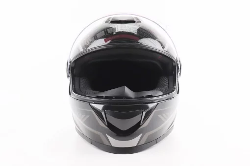 Шолом інтеграл, закритий BLD-М65 L (59-60см), ЧОРНО-СІРИЙ, FIX-206629