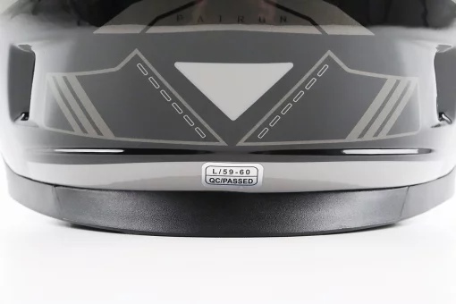 Шолом інтеграл, закритий BLD-М65 L (59-60см), ЧОРНО-СІРИЙ, FIX-206629