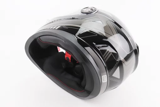 Шлем интеграл, закрытый BLD-М65 М (57-58см), ЧЕРНО-СЕРЫЙ, FIX-206630