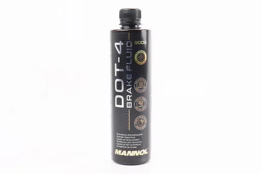 Тормозная жидкость синтетическая "DOT-4", 450ml, FIX-304650