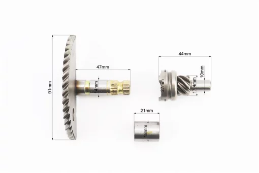 Півмісяць, храповик, втулка кікстартеру Honda DIO AF-18, к-кт, FIX-347650