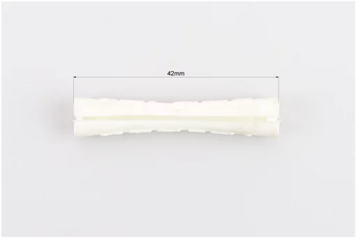 Захист рами від тросів 42мм, силіконовий, білий, FIX-409414