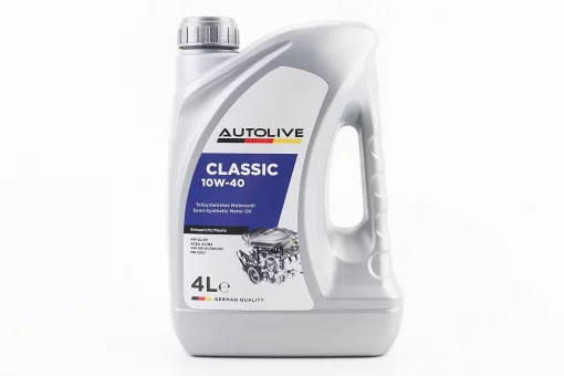 Олива 4T 10W-40 - напівсинтетична універсальна "Classiс", 4L, FIX-304662