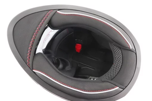 Шолом інтеграл, закритий (сертифікація DOT)+відкидні окуляри BLD-M67 L (59-60см), ЧОРНИЙ глянець, FIX-206637