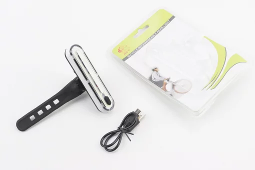 Ліхтар задній 60 lumen, Li-ion 3.7V 700mAh зарядка від USB, вологозахисний, JY-6085C, FIX-409437