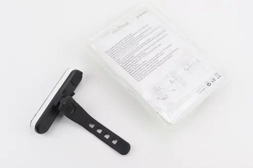 Ліхтар задній 60 lumen, Li-ion 3.7V 700mAh зарядка від USB, вологозахисний, JY-6085C, FIX-409437