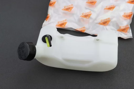 Бак паливний 1E40F-1E44F (кріплення 2отв, горловина збоку довга), FIX-213297