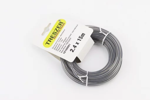 Леска d-2,4mm, 15м "квадрат", двухкомпонентная, FIX-213309