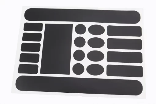 Защитная пленка на раму (0,15мм), чёрная, FIX-409491