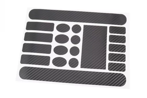 Защитная пленка на раму (0,15мм), карбон, FIX-409492