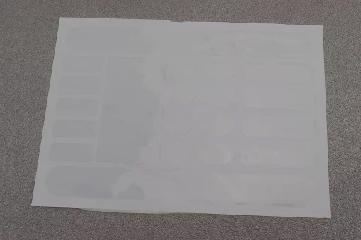 Защитная пленка на раму (0,15мм), прозрачная, FIX-409493