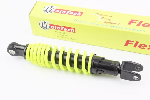 Амортизатор задний GY6/Suzuki - 275мм*d50мм (втулка 10мм / вилка 10мм) регулир., лимонный, FIX-328252