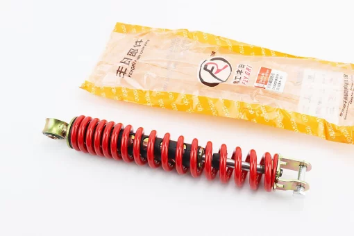 Амортизатор задний GY6/Honda - 285мм*d43мм (втулка 10мм / вилка 8мм), красный, от 3шт -5%, FIX-328311