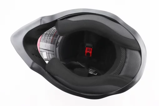 Шолом кросовий/ендуро/АТV зі склом BLD-819-7 S (55-56см), ЧОРНИЙ глянець, FIX-206647