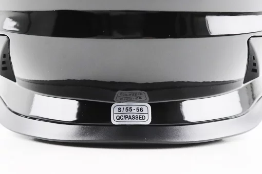 Шолом кросовий/ендуро/АТV зі склом BLD-819-7 S (55-56см), ЧОРНИЙ глянець, FIX-206647