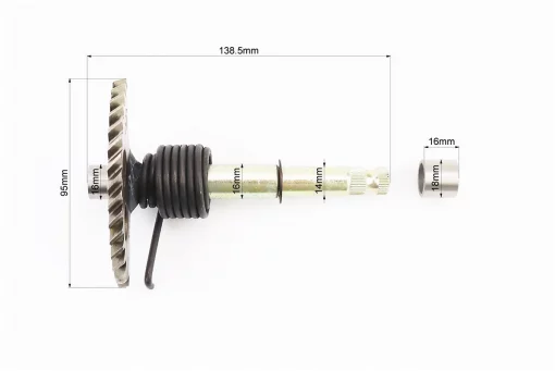 Полумесяц 138мм в сборе, FIX-310638