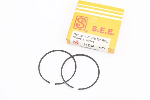 Кільця поршневі Honda LEAD90 48мм +0,75 жовта коробка (замки верхні), FIX-336764