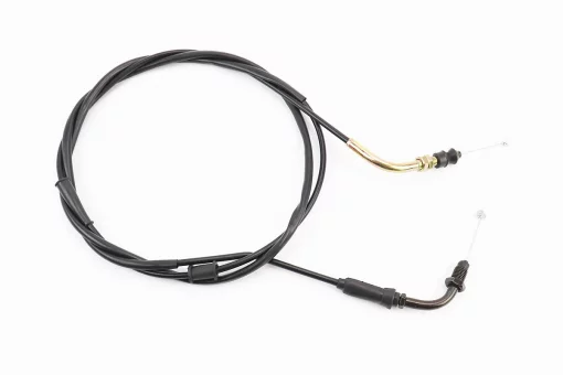 Трос газа 4Т-150cc (крепление верхнее с резьбой) (трос 211см; кожух 200см), FIX-305003