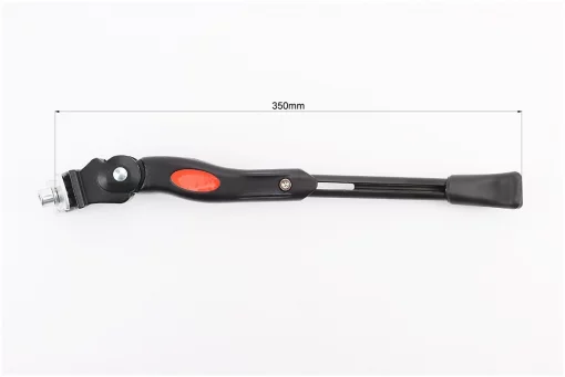 Подножка боковая центральная телескопическая для 24"-28", алюминиевая, чёрная HS-004, FIX-409564