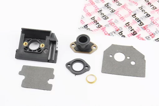 Патрубок карбюратора + переходник + пластина + кольцо + прокладки-2шт к-кт 4500/5200, FIX-208092