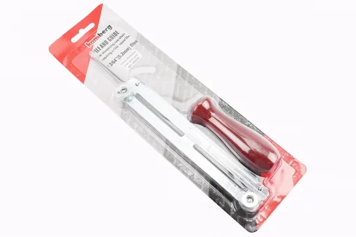 Напильник с рукояткой (дерево) + планка к-кт 5,2mm, FIX-208096