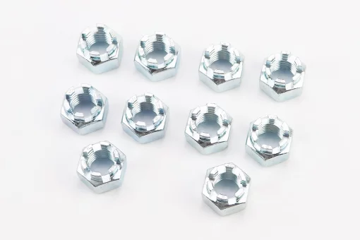 Гайка М14x2 корончатая 8 цб DIN935, к-кт 10шт, FIX-704062