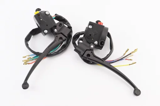 Блок кнопок на руле левый, правый к-кт с рычагами (под зеркала М10) ALPHA, тип 1, FIX-319006