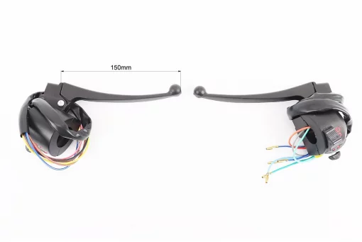 Блок кнопок на руле левый, правый к-кт с рычагами (под зеркала М10) ALPHA, тип 1, FIX-319006