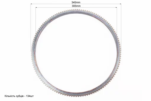 Венец маховика Z-134, Dвнт.-305mm R175A/R180NM, FIX-603187