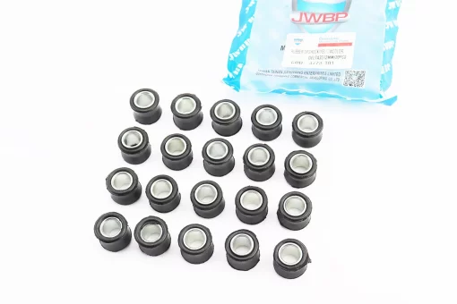 Сайлентблок амортизатора+втулка 12мм к-кт 20 шт, ЧЕРНЫЙ, FIX-354744