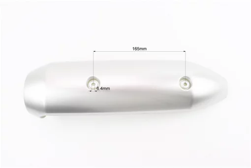 Накладка глушника YAMAHA JOG SA01 / 04/12/16, СІРИЙ, FIX-347822