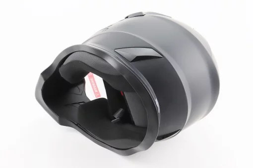 Шлем кроссовый/эндуро/АТV со стеклом BLD-819-7 S (55-56см), ЧЕРНЫЙ матовый, FIX-206650