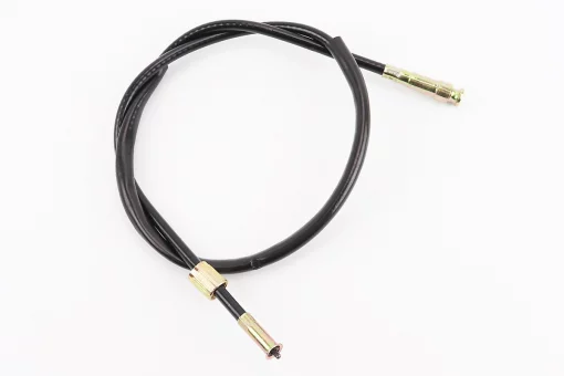 Трос спидометра (квадрат-вилка, гайка-шток тонкий) (трос 87см; кожух 84см), FIX-305023