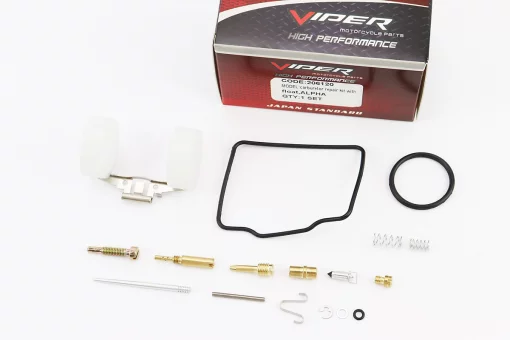 Ремонтний к-кт карбюратора 70cc, 16 деталей + поплавок, FIX-319045