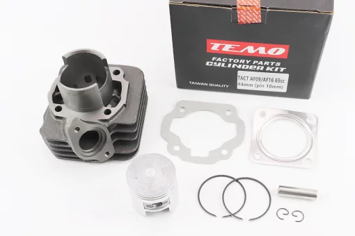 Циліндр к-кт (цпг) Honda TACT AF09/AF16 65cc-44мм (палець 10мм, кріплення глушника 54мм), Тайвань, FIX-347865
