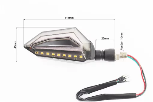 Поворот диодный + габарит ZXD-05, 2шт, FIX-998329