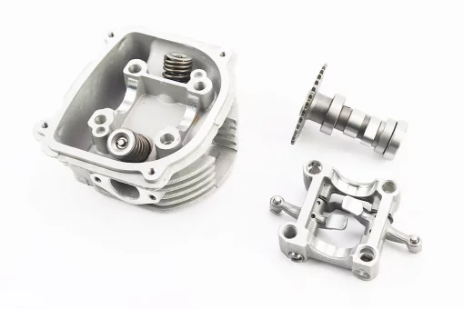 Головка цилиндра+клапана+пастель+распредвал с "зацепом" в сборе 150cc, от 2шт -5%, FIX-310736