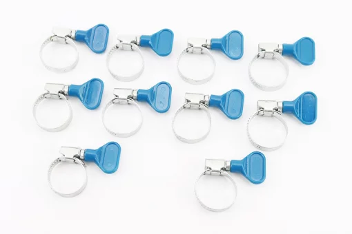 Хомут затяжной с ключом 16-25x9мм к-кт 10шт, FIX-704089