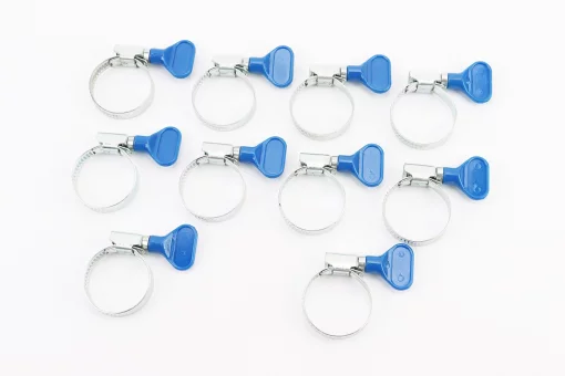 Хомут затяжной с ключом 20-32x9мм к-кт 10шт, FIX-704090